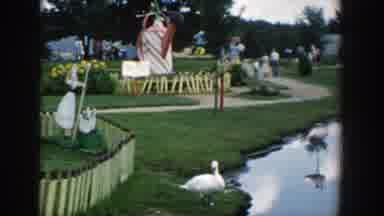 Wisconsin Dells Wisconsin (1954): Family Returning Home In The Countryside With A