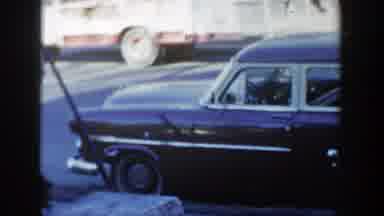 Wisconsin Dells Wisconsin (1954): Vintage Car On The Street