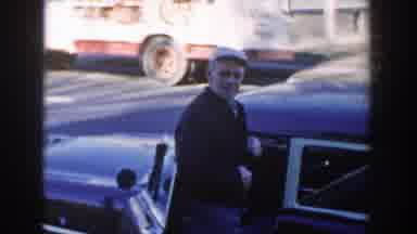 Wisconsin Dells Wisconsin (1954): Person Standing And Zipping Up Jacket At Open