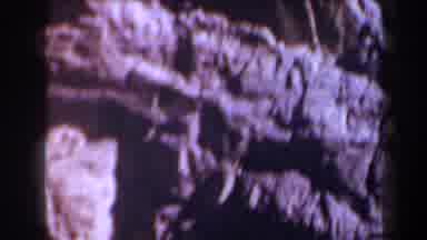 Texas (1958): Panning Video Of The Side Of A Rocky Cliff Or Mountain That Ends At