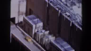 Texas (1958): View Of Silver Objects On Tan Bridge On A Bright Sunny Day