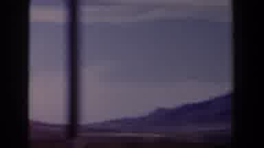 Texas (1958): Driving Past A Beautiful View Of A Very Large Mountain