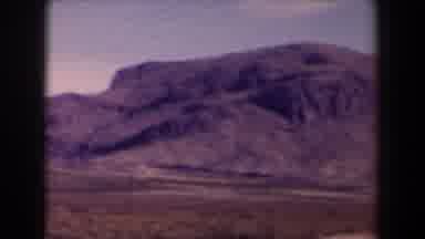 Texas (1958): Scenic View Of Dry Mountain Landscape
