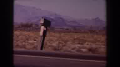 Texas (1958): Road Mountain Desert Dry Car Sky Sign Speed Bush Tiller View Nature