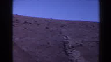 Texas (1958): View Of Brown Hills Mountains And Blue Sky On A Clear Day