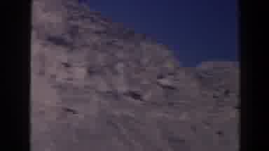 Texas (1958): Mountain Range Bare Rocky Cliff Faces Of Varying Heights Against A