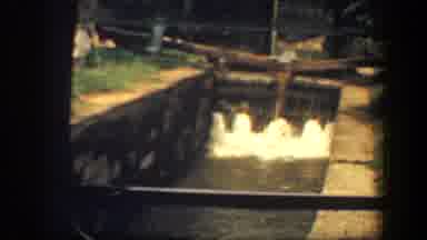 Washington DC (1961): A Shot Of A Small Dam Followed By A Shot Of A Government