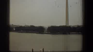 Washington DC (1961): View Of Washington Monument And Lincoln Memorial Reflecting