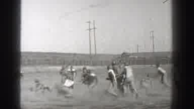 Washington-1938: Football Players Tackling and Setting Up Plays