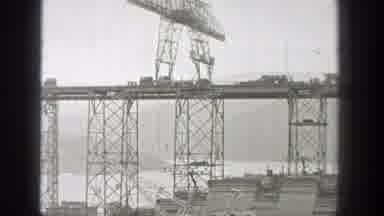 Washington (1938): Mass Construction Looks Like Building A Bridge A Car With Cargo