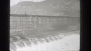 Washington (1938): Water Being Released At Dam To Generate Electricity