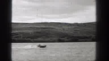 Washington (1938): People Watching A Man In A Speed Boat Driving In Circles