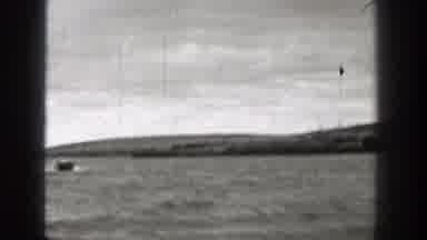 Washington (1938): Old Fashioned Footage Of Boat Motoring Across Water While