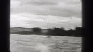 Washington (1938): Small Speed Boat Driving With Another Boat Not Far Away With
