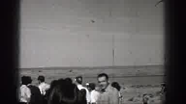 Washington (1938): People Watching A War Plane Takes Off And Fly