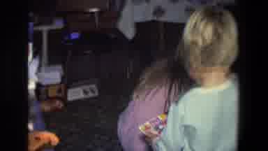 Saint Paul Minnesota (1971): Video Of Children Unwrapping Presents From Underneath