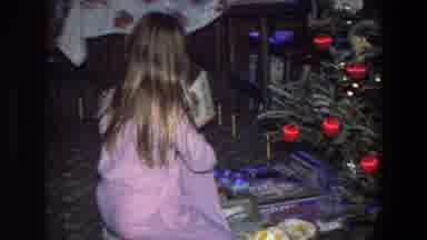 Saint Paul Minnesota (1971): A Family Watches Daughter Open Presents