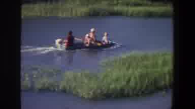 Saint Paul Minnesota (1971): Boat In The Lake By Bamboo