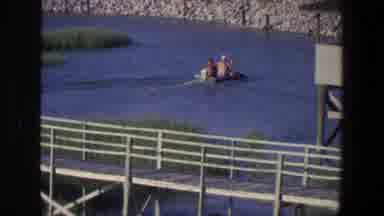 Saint Paul Minnesota (1971): People Are Enjoying The Nature Of River Side With The