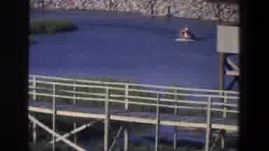Saint Paul Minnesota (1971): Some People Boating On A River With A Lot Of