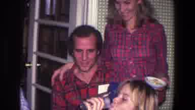 Saint Paul Minnesota (1971): Beautiful Happy Family Gathered At Meal Time