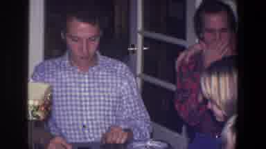 Saint Paul Minnesota (1971): Cheerful Family Gathered At Mealtime