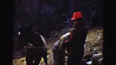 California (1938): Liquidate Loaded With Rolled Up Material And Other Belongings
