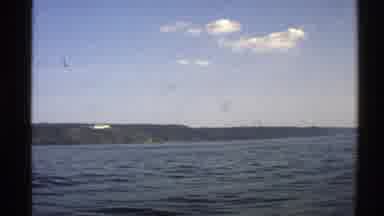 Norway (1976): Sea Ocean Light Water Nightie Shoreline Boat Sky Blue Daytime