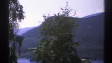 Norway (1976): Traveling Through The Countryside Admiring A Beautiful Mountain And