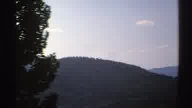 Norway (1976): Lush Hills Seen From Vehicle In Movement