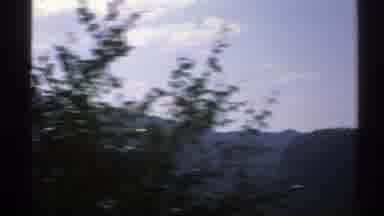 Norway (1976): Beautiful View Of Mountains And Waterway While Traveling Through