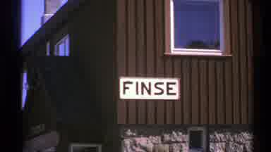 Norway (1976): Wooden House Sign Windows Doors Home Cottage Entrance Watching