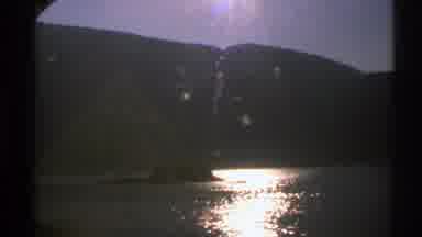 Norway (1976): Landscape With A Mountain The Sky A Lake And A Beautiful Sunlight