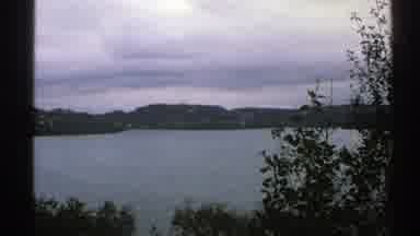 Norway (1976): High Mountain View Of Natural Lake And Surrounding Trees In Tropic