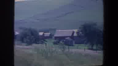 Iowa (1959): Acres Of Farmland Off Of A Narrow Dirt Road