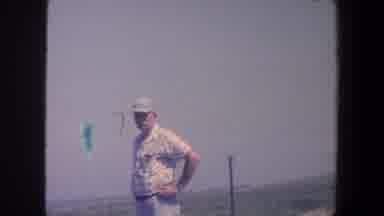 Iowa (1959): A Man With A Hat Gazes Around At The Scenery Around Him