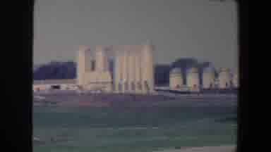 Iowa (1959): Large Old Factory Producing Materials In The Middle Of A Natural And