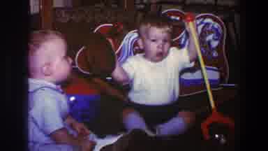 Saint Paul Minnesota (1973): Children Twins Teenager Music Dance Playing Staring