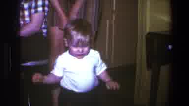 Saint Paul Minnesota (1973): Video Of Child Using Furniture In Living Room For
