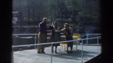 Novi Michigan (1961): Three People Showing Fish That They Just Caught
