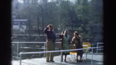 Novi Michigan (1961): Family Fishing On A Pier Display Fish They Have Caught