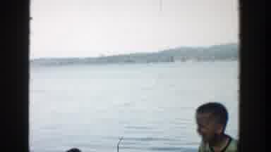 Wisconsin (1957): Large Beautiful Pond And Children Sitting On The Edge Of The