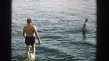 Wisconsin-1957: A Summer Day With Family And Friends At The Lake