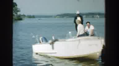 Wisconsin (1957): Four People In Boat