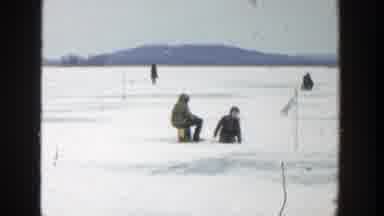 Wisconsin (1957): Looking For The Perfect Place To Go Ice Fishing During The Day