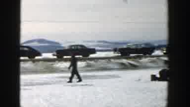 Wisconsin (1957): Winter In My Town Of Colorado Cousin Allen Goofing Off In The