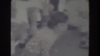 North Hollywood California (1961): Girl Holding Red Popsicle Points At Camera