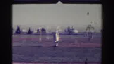 North Hollywood California (1961): Several Kids Having Fun In A Baseball
