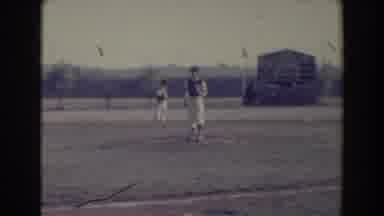 North Hollywood California (1961): Kids Playing Baseball And Girl Doing Sign