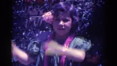 North Hollywood California (1961): Little Girl Dances Hawaiian